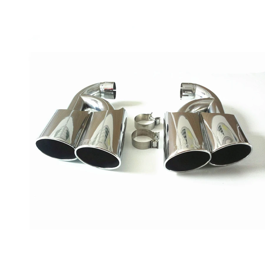 2003-2008 year 995 stainless steel muffler tips exhaust system luxury performance pipe end car auto body kit parts