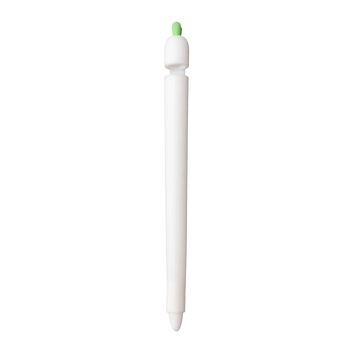 

Carrot Shaped Silicone Stylus Sleeve Cover Grip Holder Touch Screen Compatible With Apple Pencil 1 White Anti Slip Lightweight