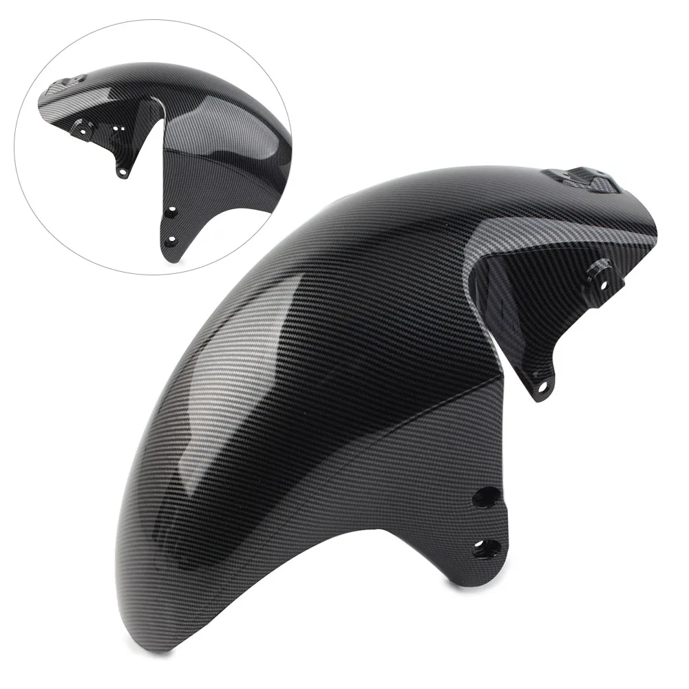 Motorcycle Front Tire Fender Guard Hugger Carbon Fiber For Suzuki Hayabusa GSX1300R 2008-2020 ABS Plastic