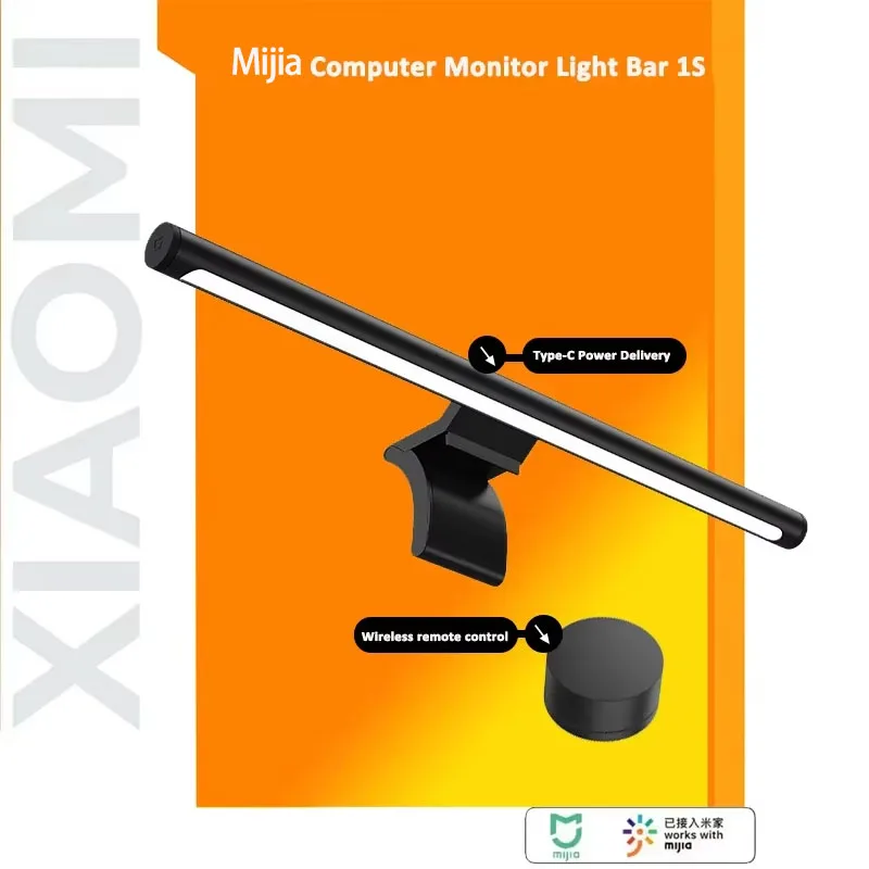 Xiaomi Mijia LED Monitor Light Bar 1S Eye Protection Reading Lamp with Hanging Design for Student Learning Computer Monitor