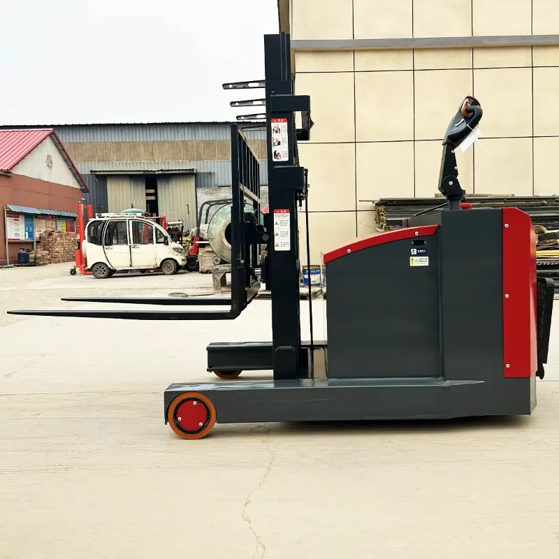 Customized Supplier Forklift 1.5T 2T Stand-on Electric Truck 3m 4m Mast For Indoor Warehouse Stacking