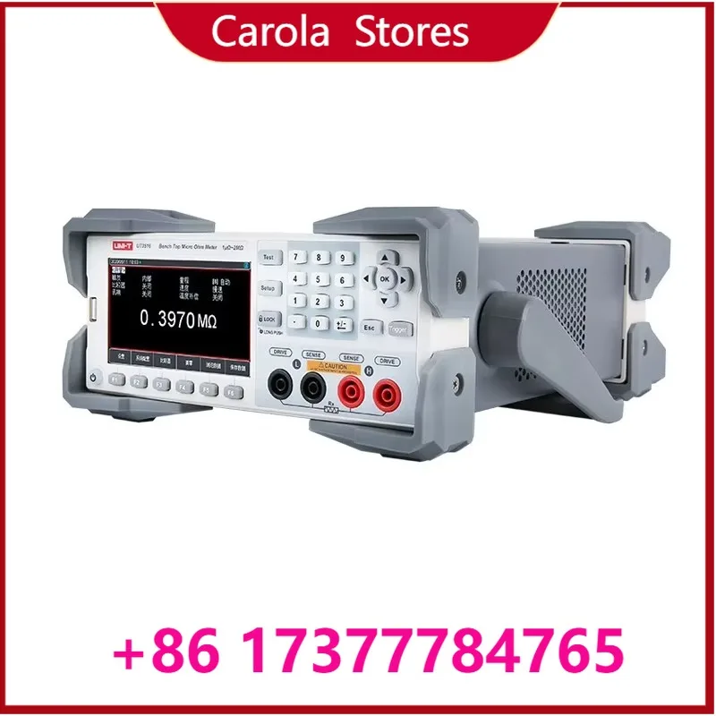 UT3510 Series DC Resistance Tester, UT3513(1μΩ~20kΩ) & UT3516(1μΩ~2MΩ) Available, Max 0.05% Precision Bench Micro