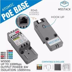 M5Stack Atomic PoE W5500 Embedded Ethernet controller base Remote control