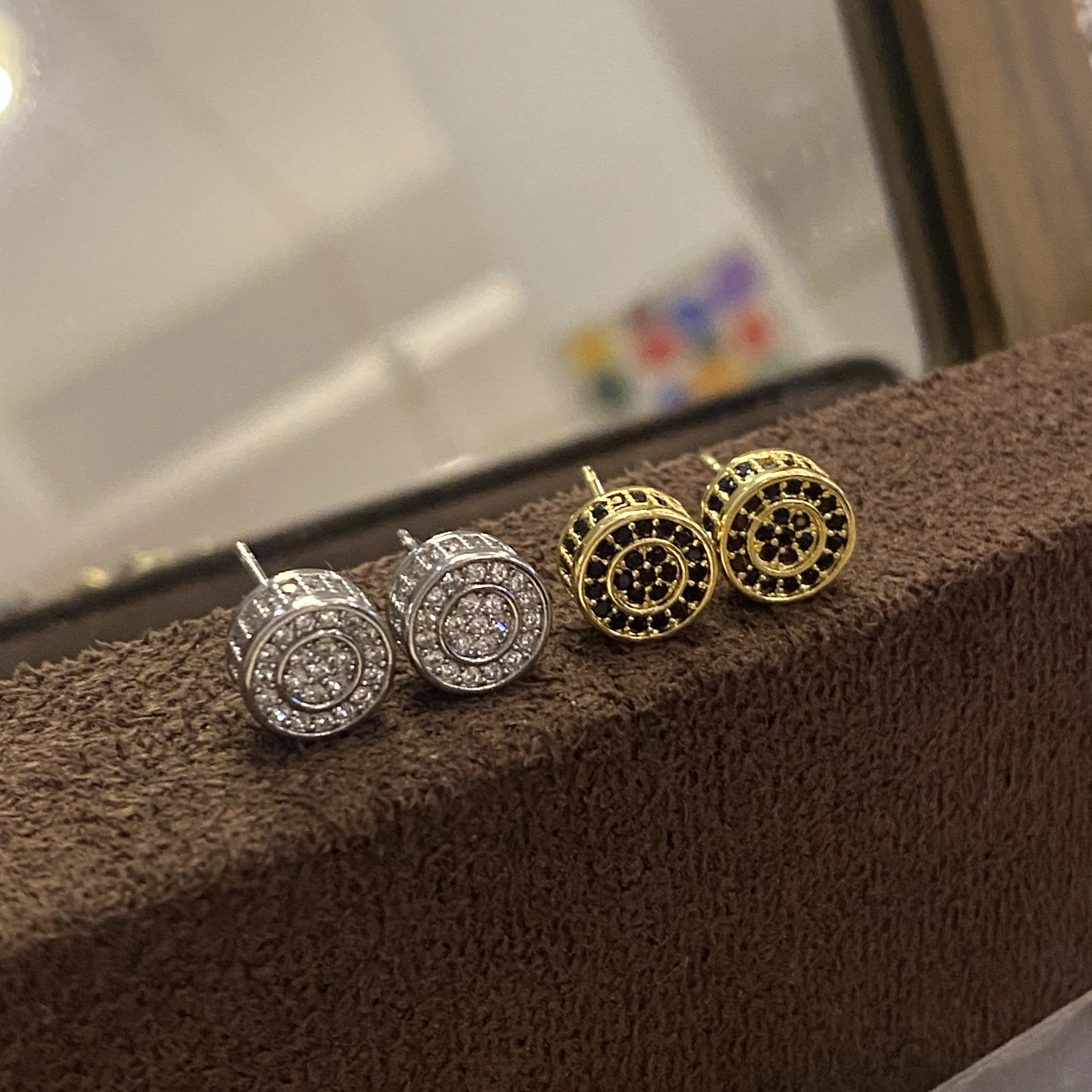 

Exquisite And Compact Earring for Women Moissanite Earrings Accessories S925 Sterling Silver Anniversary Jewel Gift