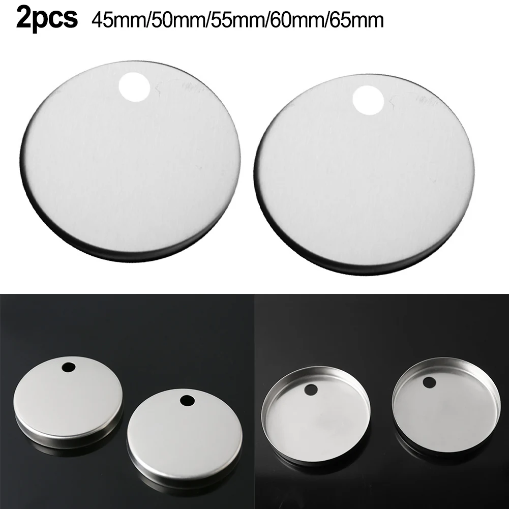 For Seat Hinge Cover Plates In Stainless Steel Suitable For Standard Toilet Seat Fixing Applications Diameter Range
