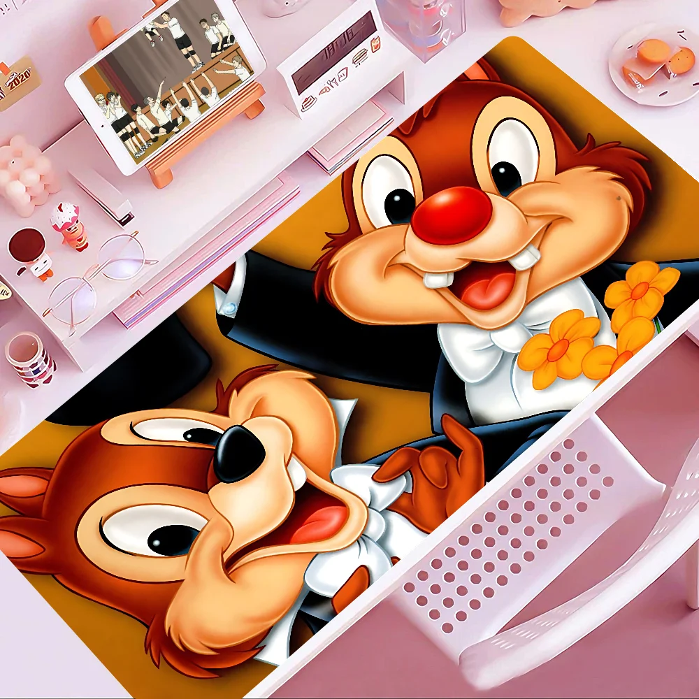 Cute Animal C-Chip N D-Dale Mousepad New Arrivals Large Gaming Mousepad L XL XXL Gamer Mouse Pad Size For Keyboards Mat