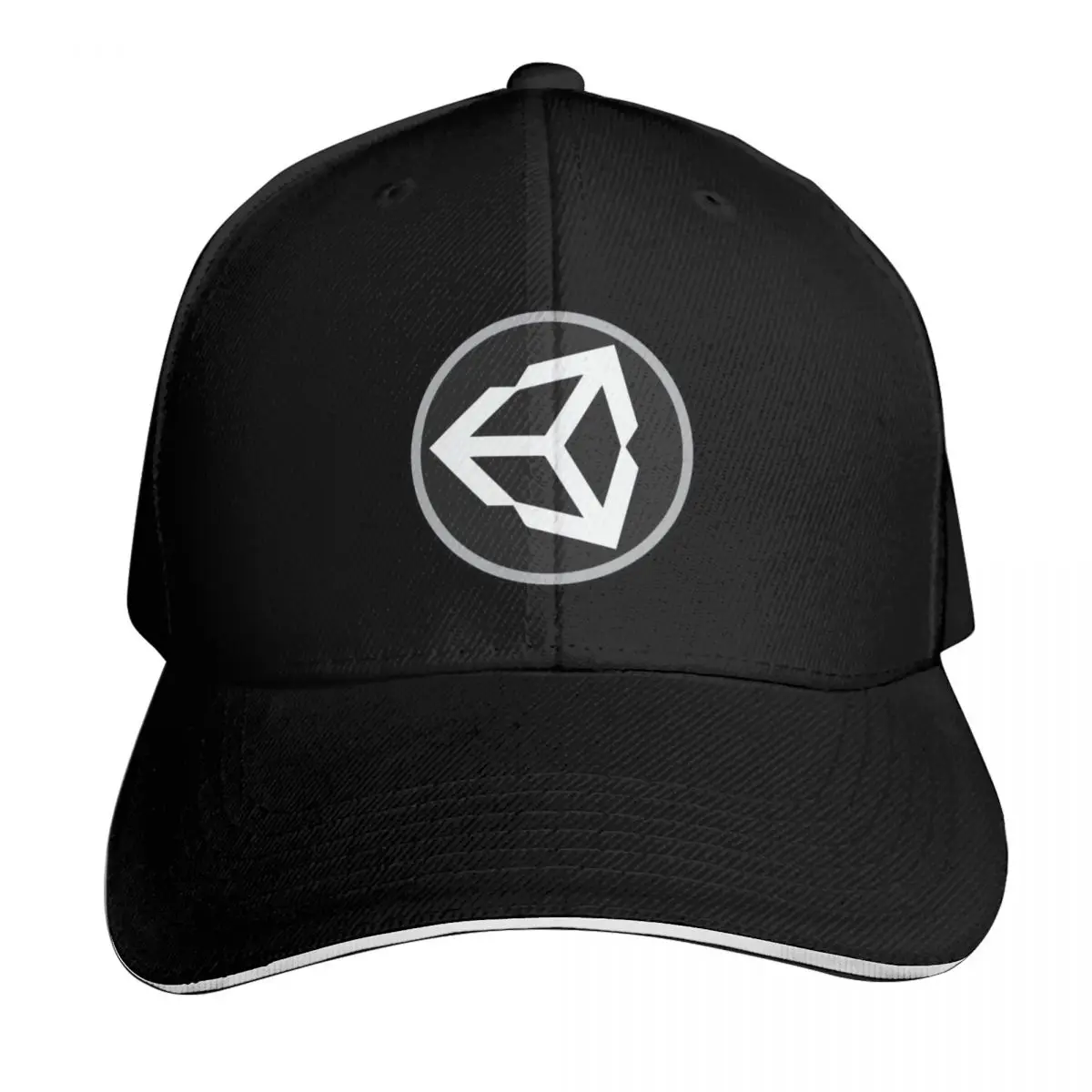 Unity 3D - Casquette de baseball Unity3D, modèle à sangle, style « dad hat », six panneaux, calotte structurée, protection solaire UPF 50+