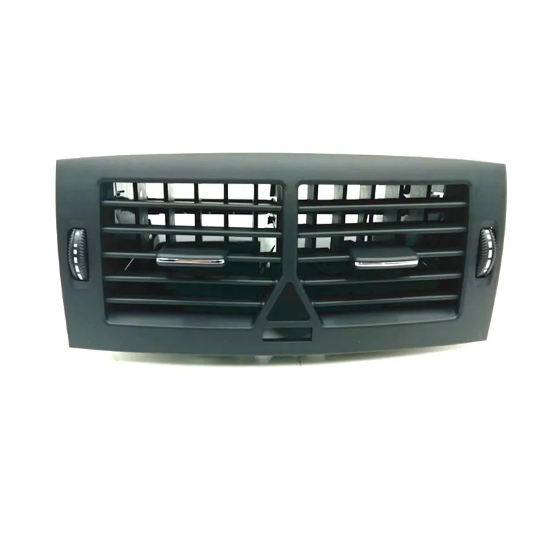 Front Console Full Chrome Central Air Conditioner AC Vent Grille For Mercedes-Benz W166 W164 W211 W245 W251 R280 B180 B200 B300 view 3
