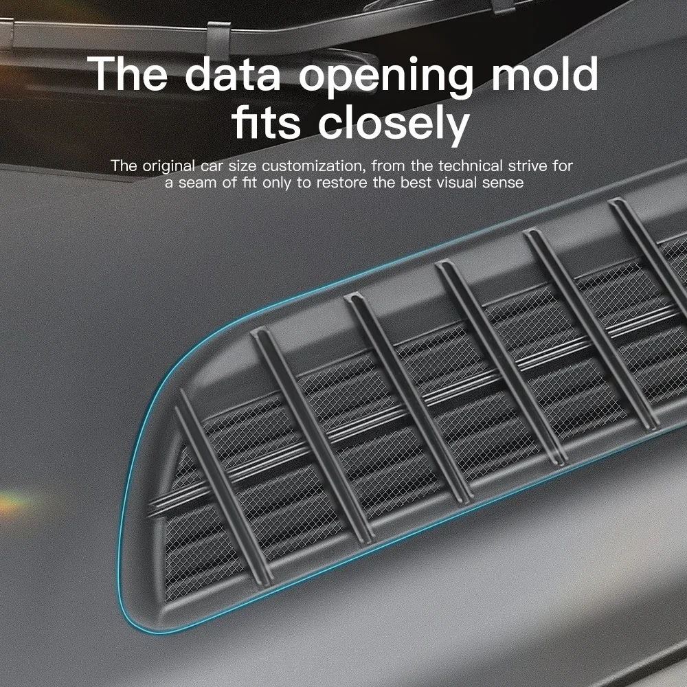 YZ Air Inlet Protective Cover For Tesla Model Y/YL 2026 Juniper Anti-insect Anti-fouling Front Air-Conditioning Insect-proof Net 썸네일 6