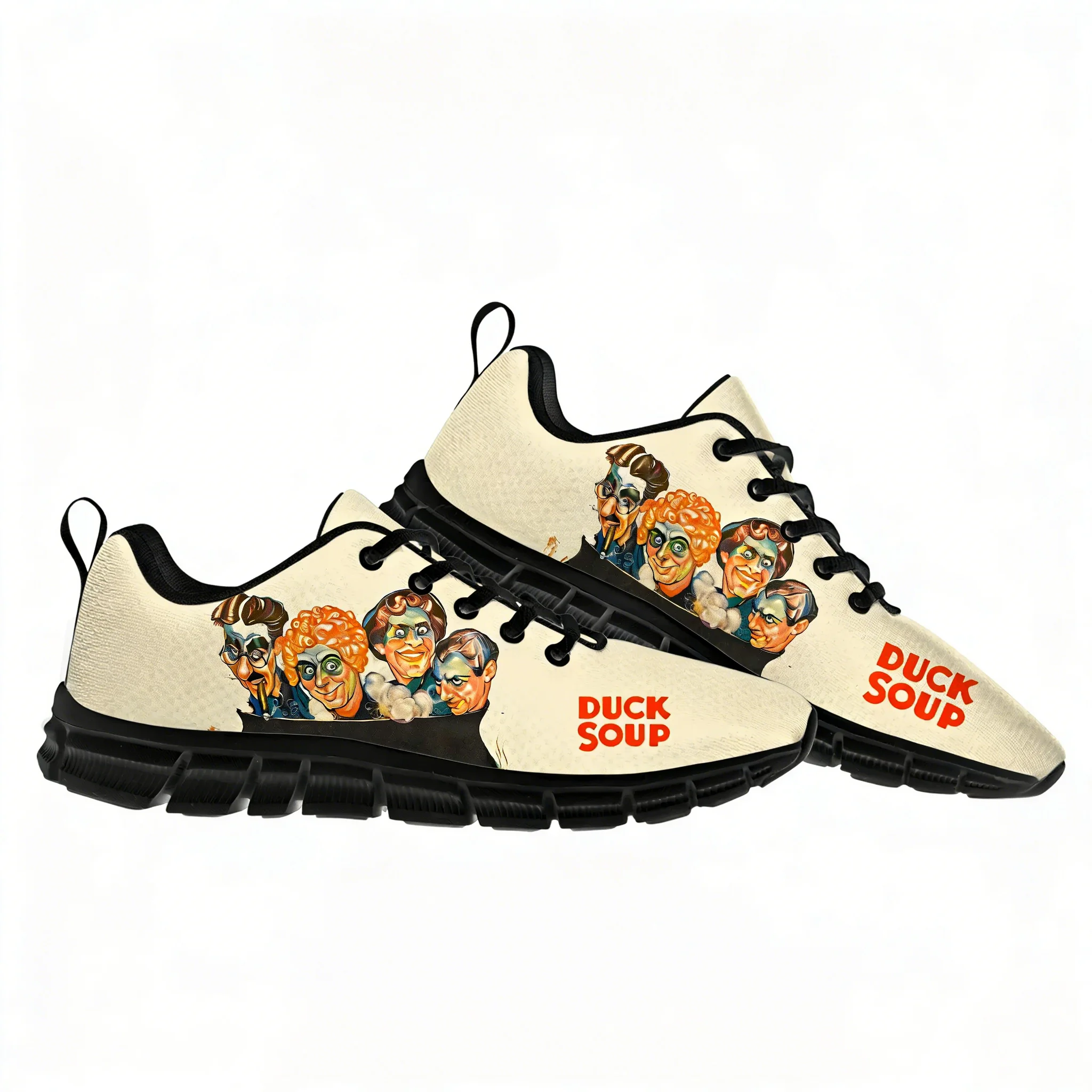 

Duck Soup Lace Mesh Shoes Flat Sneaker Mens Womens Sports Shoe High Quality Personalized Fashion Sports Sneakers Custom Footwe