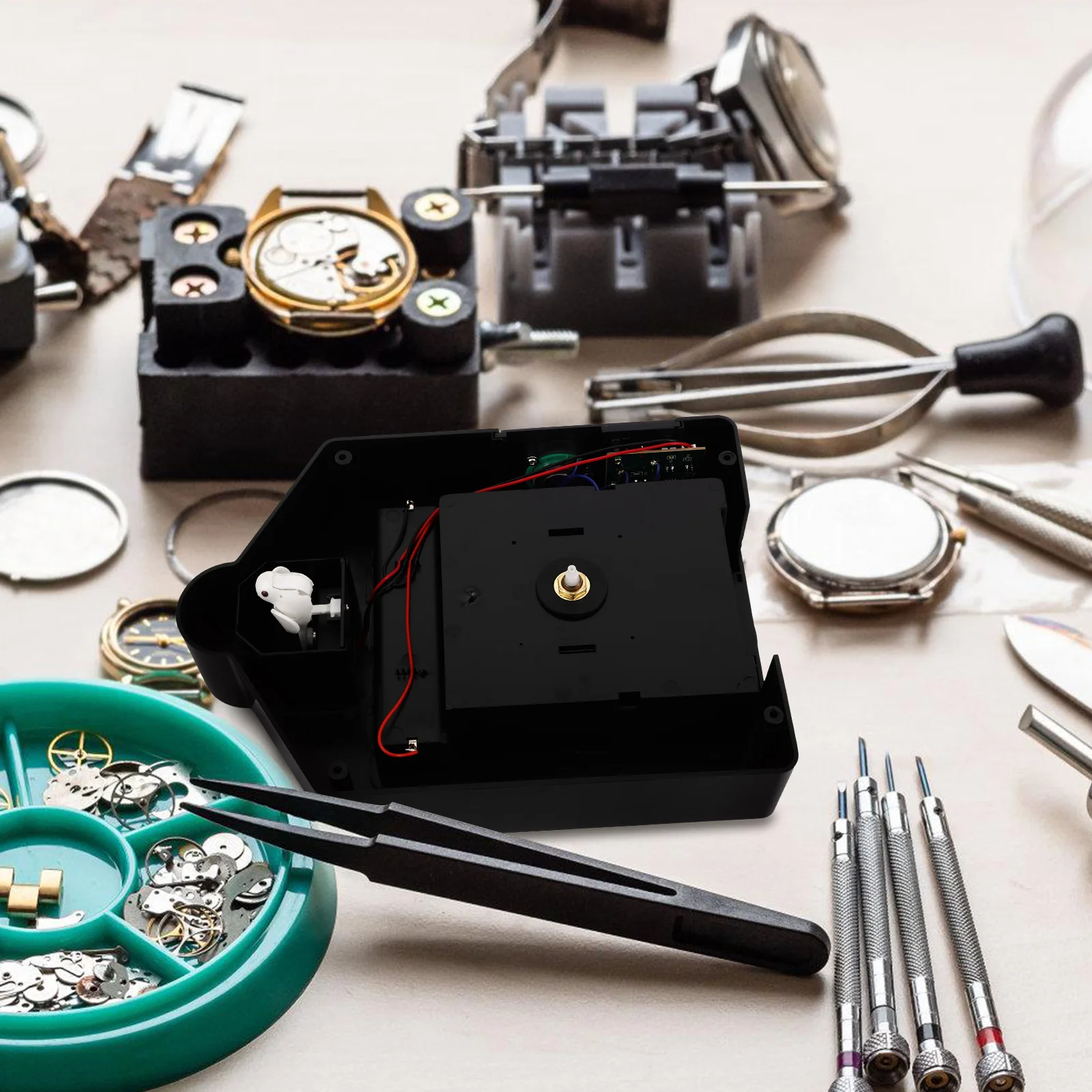 

Cuckoo Clock Movement Repair Kit Quartz Silent Operated Pendulum Mechanism Replacement Parts Motor Accessory Wall Clock