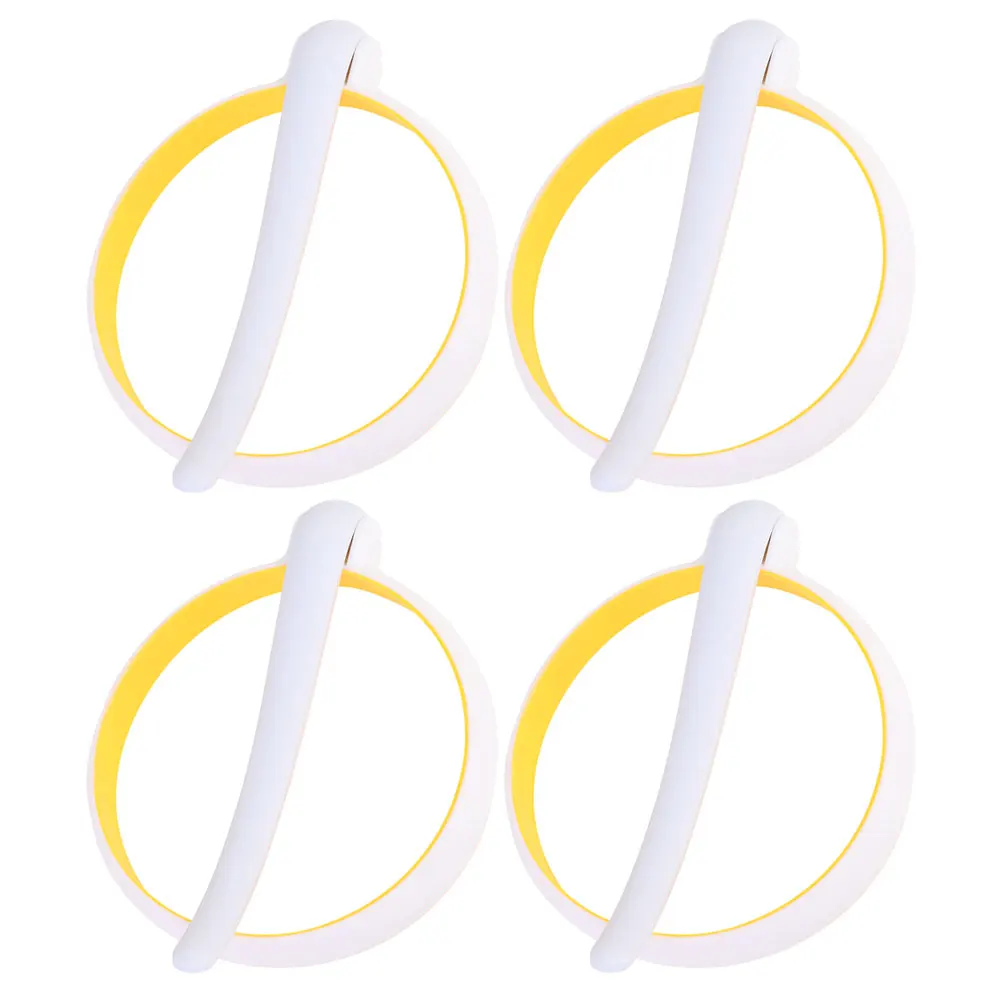 

4pcs Egg Rings Silicone Omelette Molds Round Frying Rings Kitchen Gadgets Cooking Tools Nonstick Pancake Muffin Maker Egg Circle