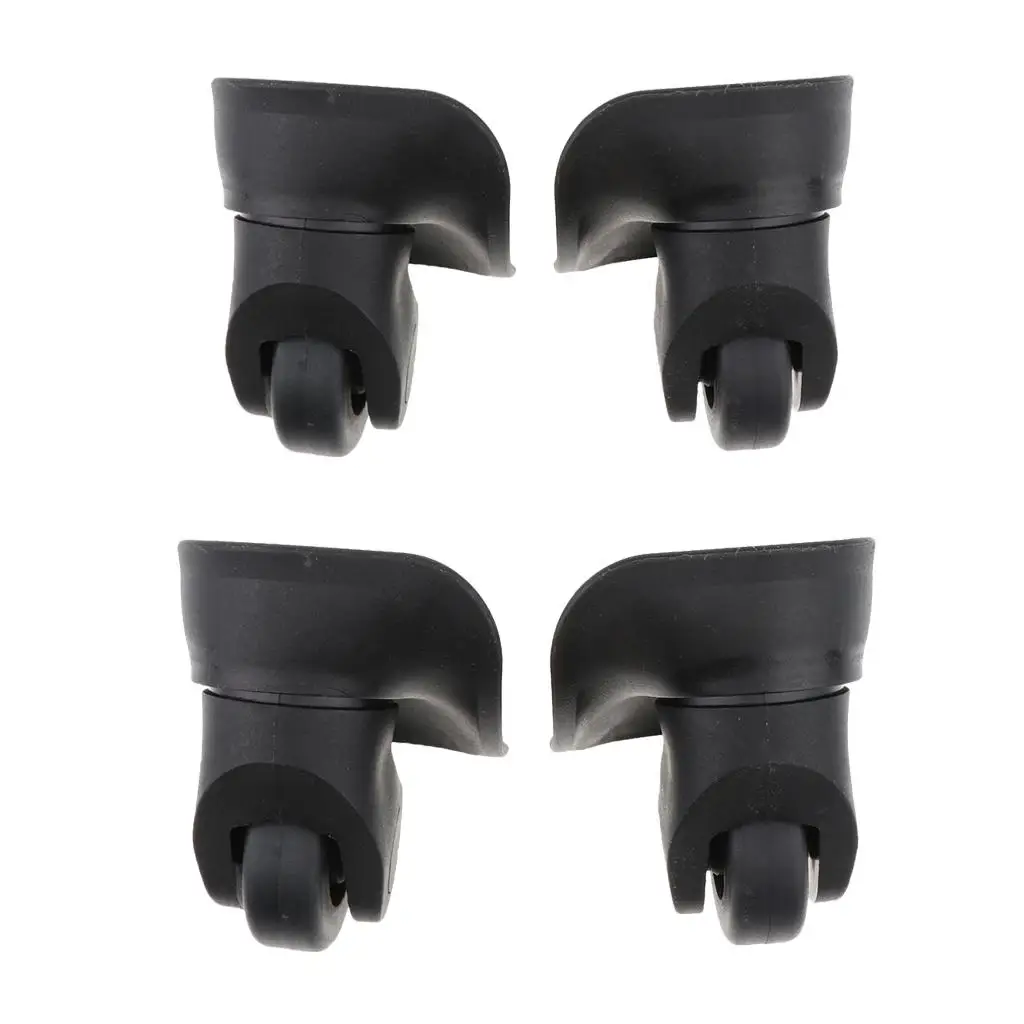 زوج واحد من عجلات بديلة للعجلات الدوارة لإصلاح الحقائب #4