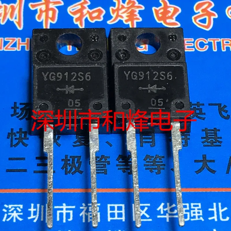 5PCS-10PCS YG912S6 TO-220F 600V 10A On Stock New And Origjnal