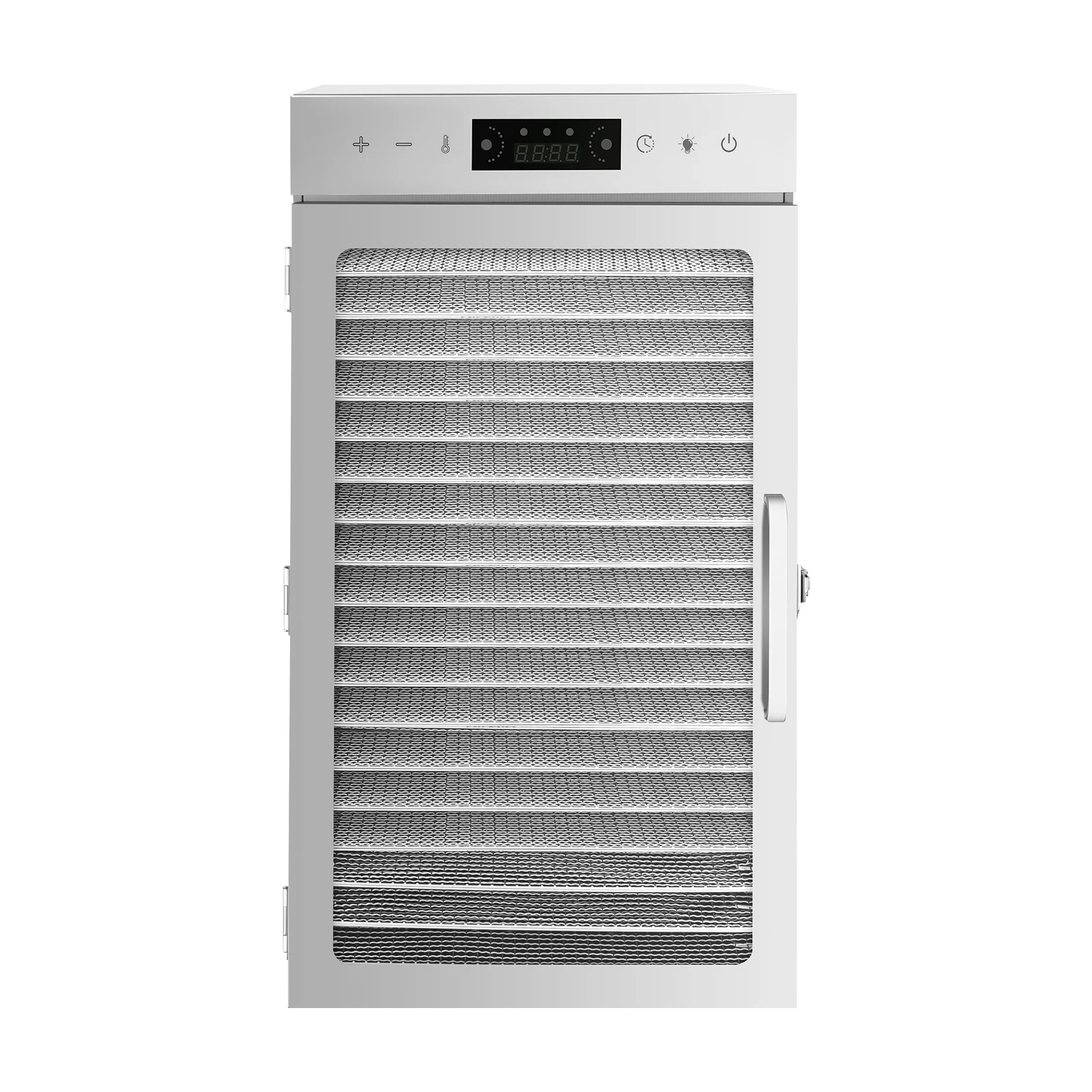 18段式110Vステンレス製フルーツドライヤー、食品乾燥機、家庭用/業務用フルーツ乾燥機