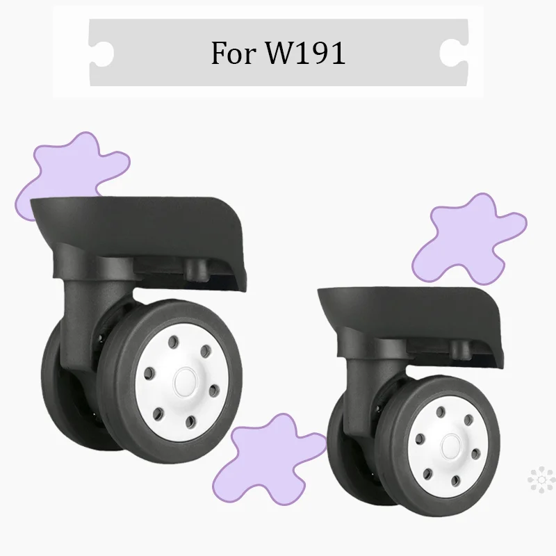 

For W191 Luggage 360° Swivel Wheel Repair Parts Universal Replacement Wheels Suitable for Luggage Accessories