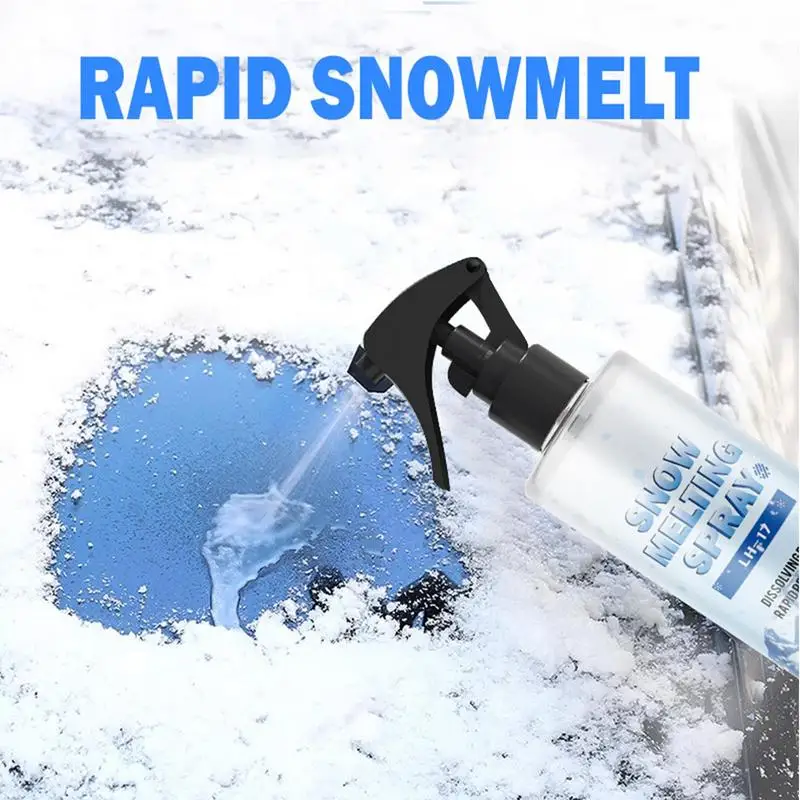 Winter De Icing Instantly Melts Ice Car Window Glass Deicing Car Snow Defrosting Auto Windshield Deicing Spray Windshield Window