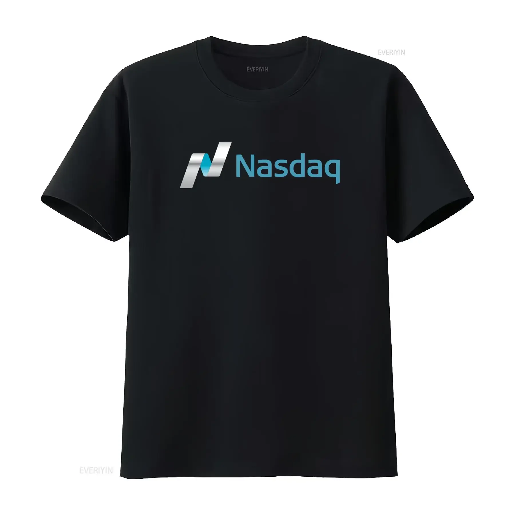 Nasdaq Logo T Shirt for Stock Market Investors and Traders vintage Washed Stretched Stylish graphic Top For Everyday Wear