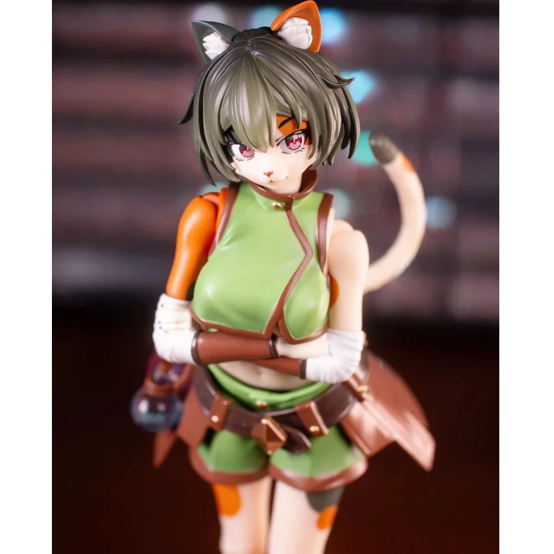 

Action Figure Model Era-002 Tonia Tigris Calico Cat Girl Herbalist Anime Mystic Land Collectible Toy Collectors Gift In Stock