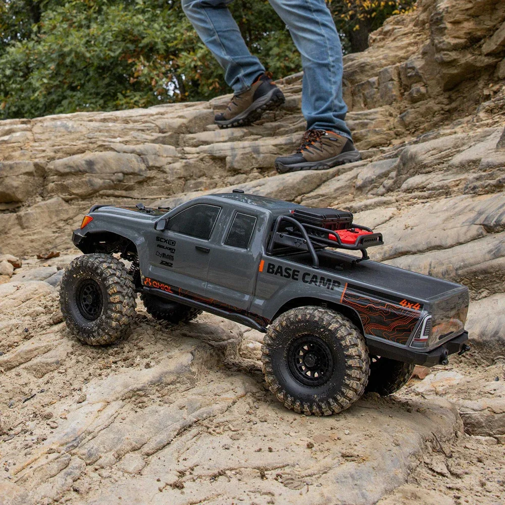 AXIAL 1/10 SCX10 III Base Camp  Rock Crawler RTR 4WD RC Electric Remote Control Model Car Rock Crawler Adult Children's Toys