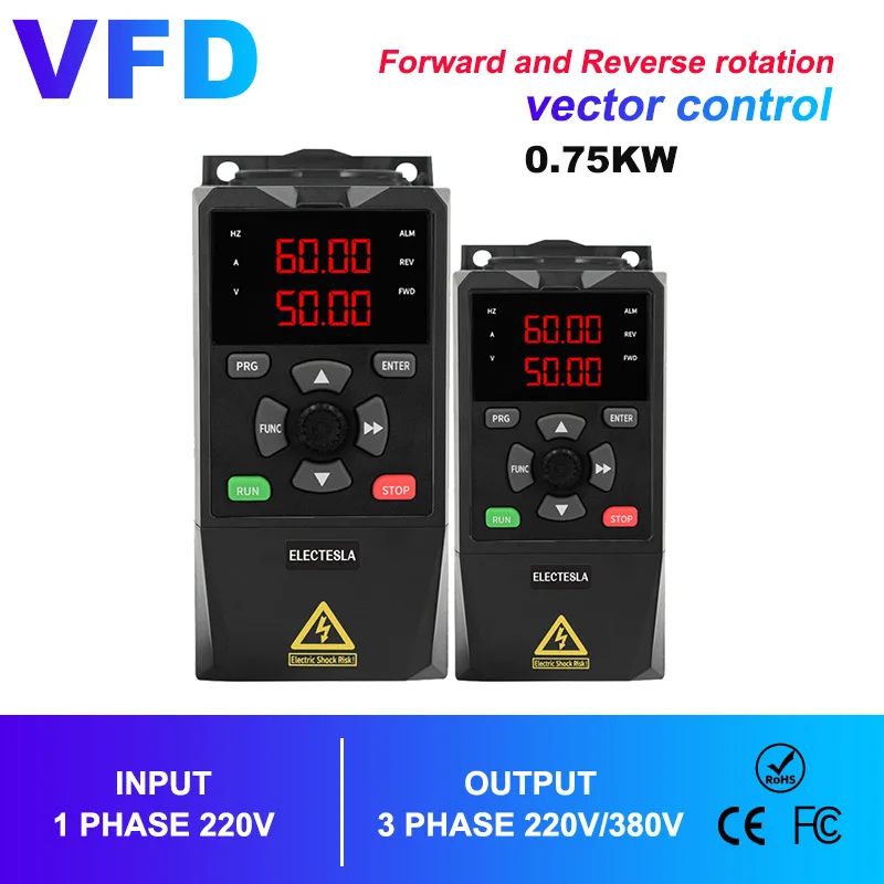 ES280 vfd AC drive variable Speed drive frequency converter 220v or 380v converter