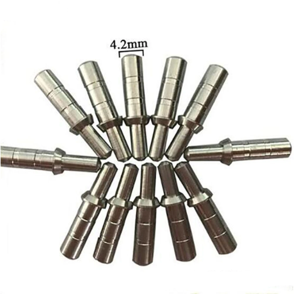 

1 Pack 20pcs Hunting Archery Arrows Arrow Tail Aluminum Arrow Archery Hunting Compound Bow Arrow (Silver）