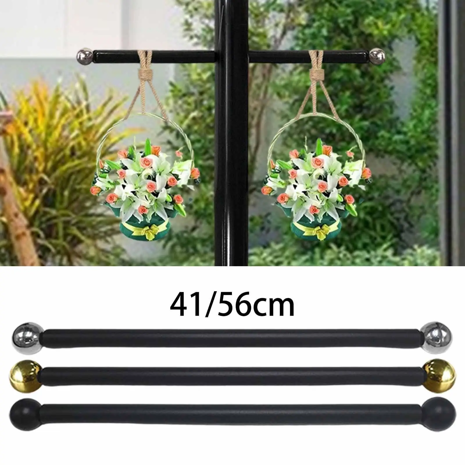 

Lamp Post Handle Metal Outdoor Lamp Post Cross Arm for Yard Driveway Walkway