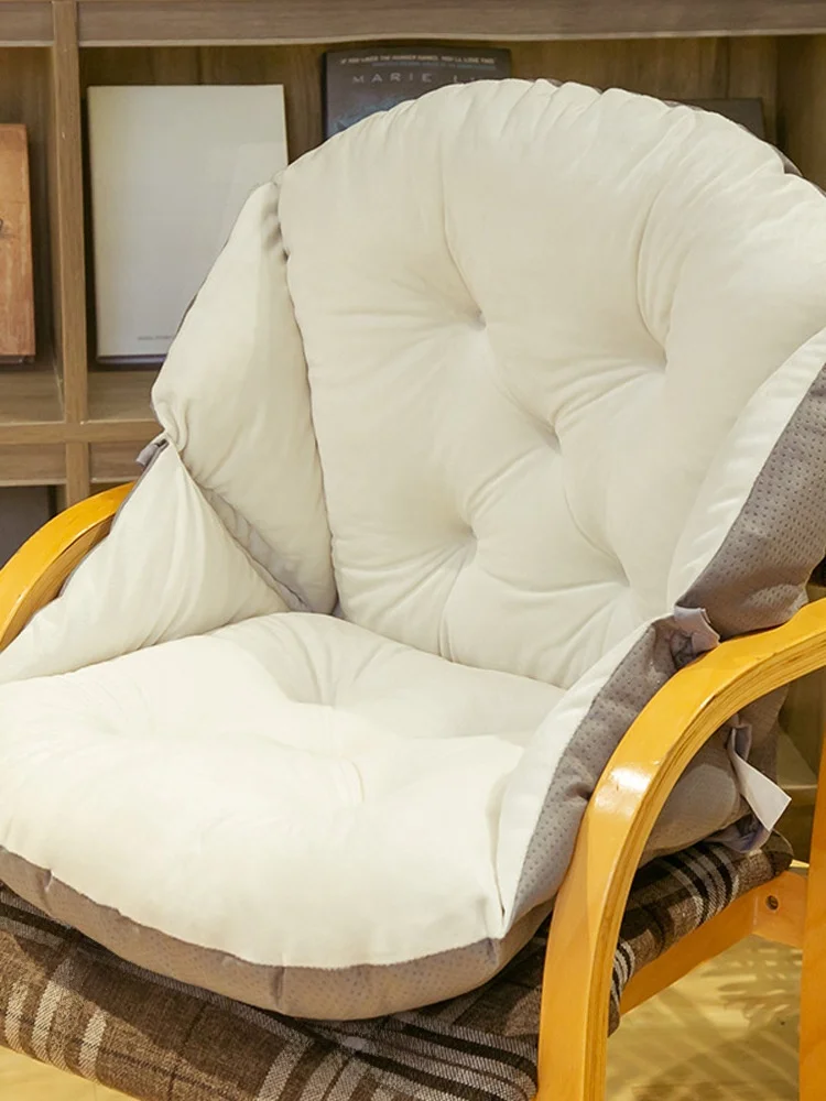 

Thiened One-Piece Barest Cuion Pad for Office Chair Stool Long Time Sitting Waist Support Pad Winter Extra Thi