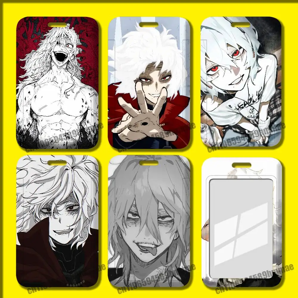 For T-Tomura S-Shigaraki Employee ID Card Holder Office Badge Student Bank Work Credit Holders Hard Case Shell