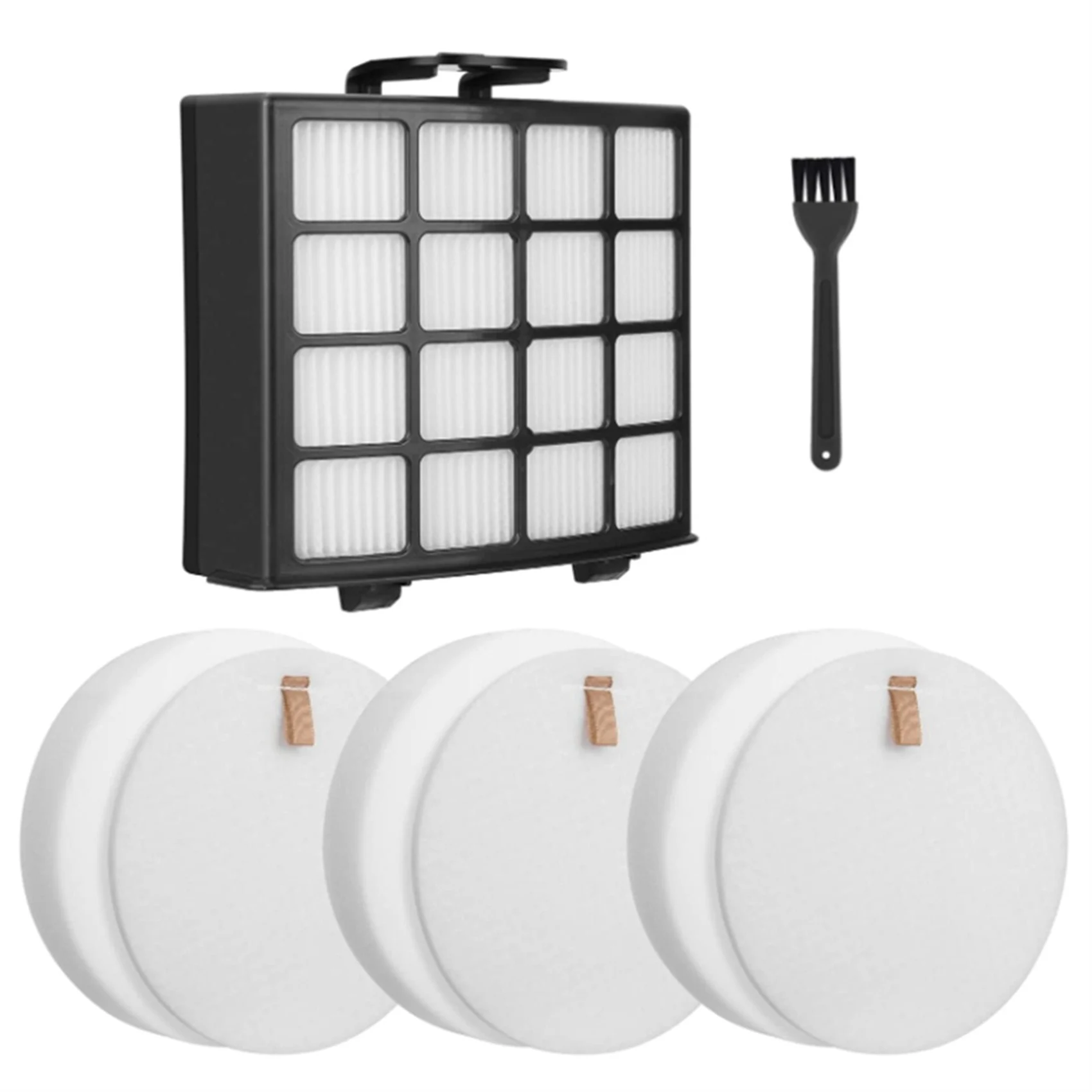 -A90P Replacement Filters For Shark Vertex Duoclean Powerfin Upright Vacuum AZ2000,AZ2000W,AZ2002,Part XFFKAZ2000,XHFAZ2000