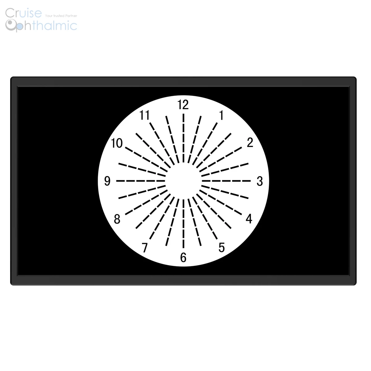 R/C 21.5 inch LCD Vision Acuity Test Ture Color Chart| quick response | LCD Vision Charts SC-800 Desktop or Wall Amount Monitor