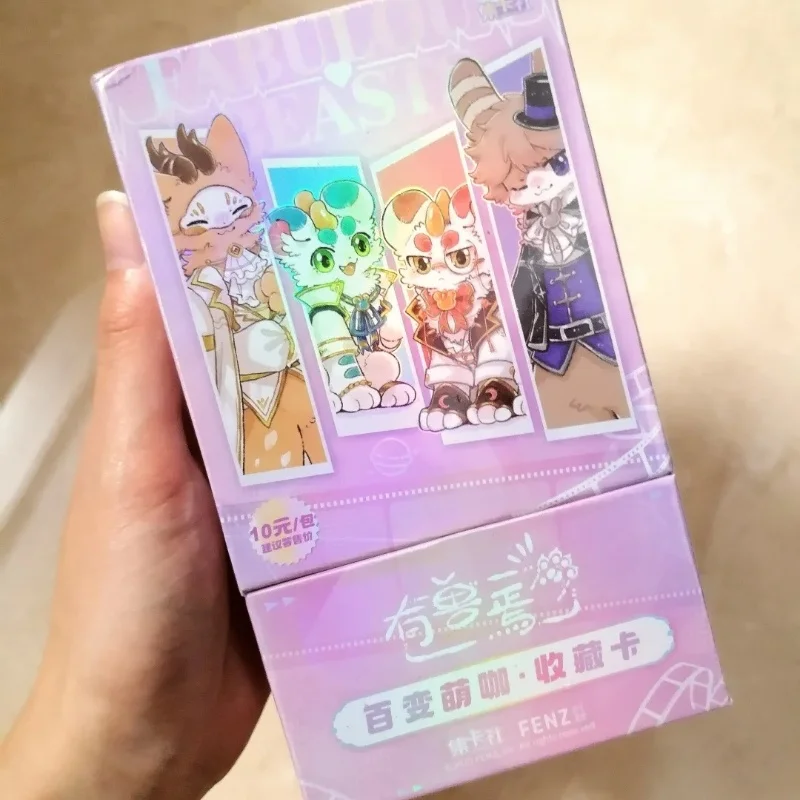 

Card.Fun Fabulous Beasts Cards Summoning The Mythical Beast Celebration Bizarre Adventure Cute Anime Collection Cards Toys Gifts