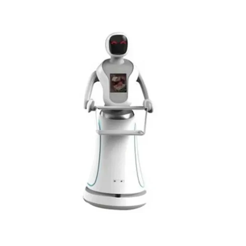 Artificial Plastic Restaurant Room, Intelligent Meal Delivery Food, Humanoid Service, Waiter for Sale