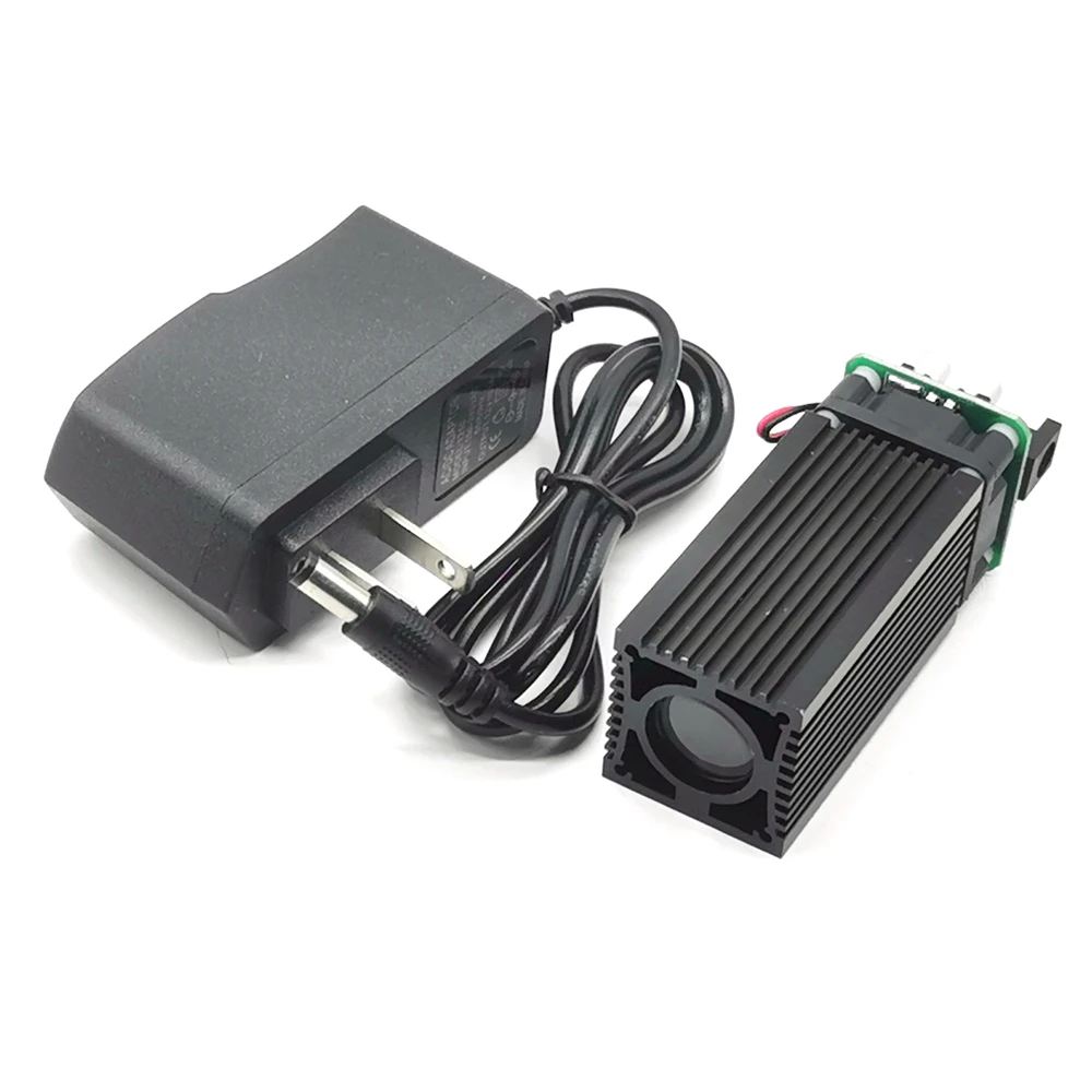 520nm Green 300mw~ 1.5w Fat Beam Laser Module Coarse Beam Laser Light With 12V Power Adapter