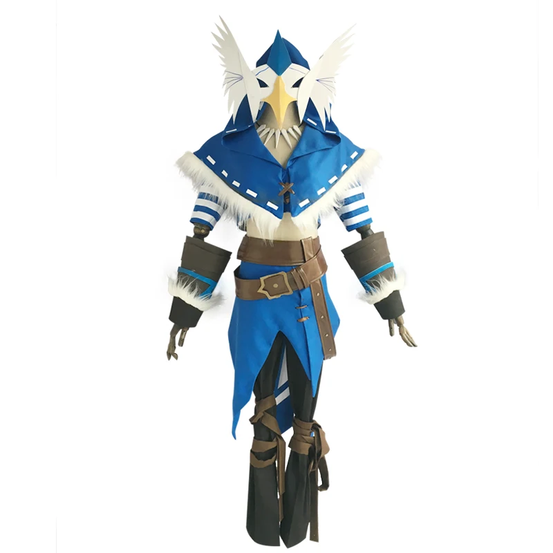 

Anime Identity V Cosplay Naib Subedar Cosplay Costume New Skin White Eagle Dance Costumes Uniforms Halloween Clothes With Mask