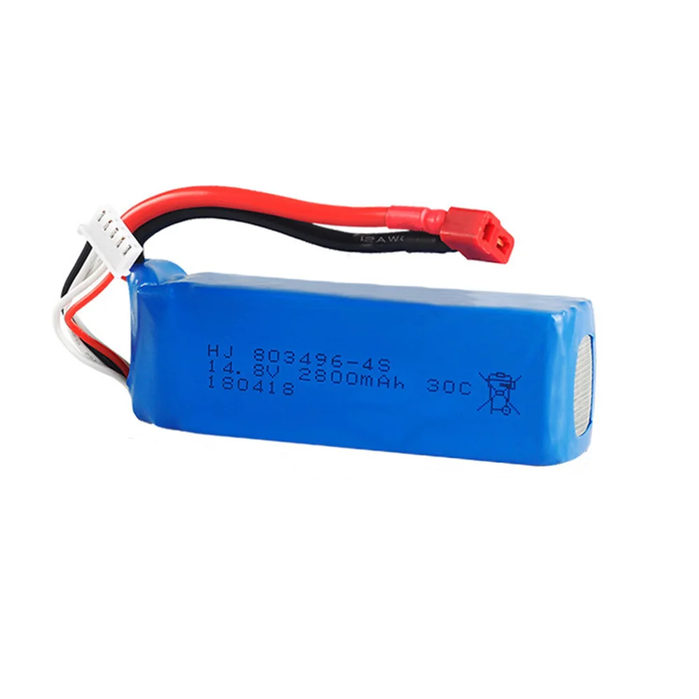 14.8V 2800mAh lipo battery for Feilun FT010 FT011 RC boat RC Helicopter Quadcopter 14.8 V 2800 mah Battery 30C toy battery parts