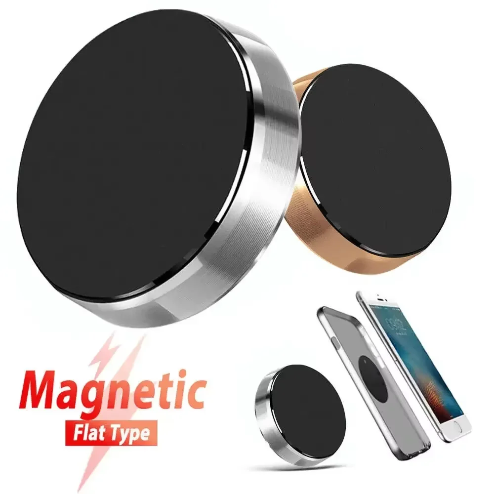 Magnetic Car Phone Holder Magnet Mount Bracket Stick on Car Dashboard Wall Mobile Cell Support in Car For iPhone Samsung Xiaomi