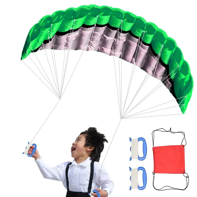 

Parafoil Kites For Adults 2.5m Flying Surfing Beach Kite Outdoor Sports Fun Foldable Parachute Large Kitesurfing Training Kites