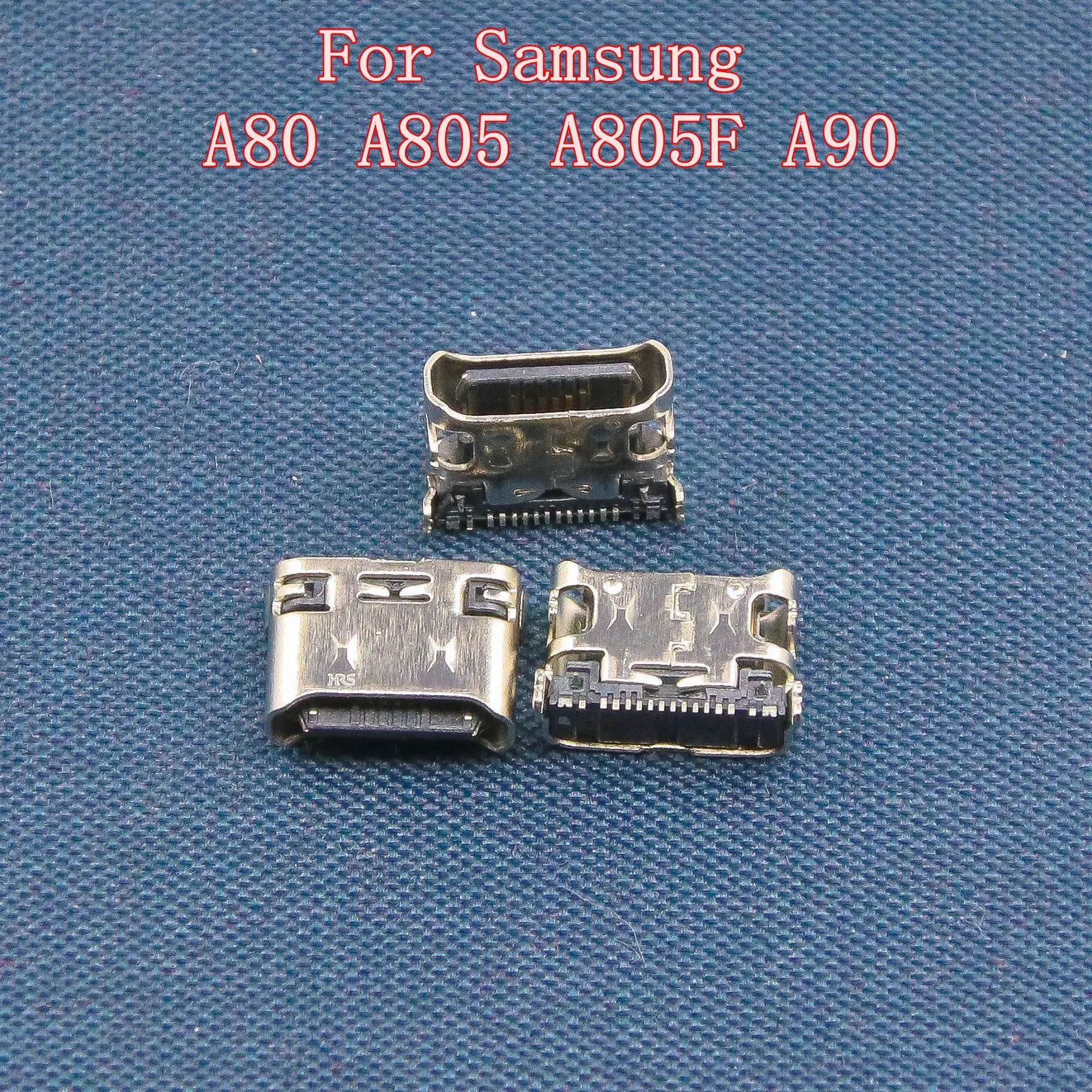 10pcs Micro USB Connector Type C 16pin For Samsung A80 A805 A805F A90 USB Charging Port Dock Plug Charger Socket Replacement