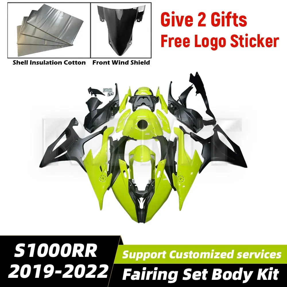 

S1000 RR Motorcycle Set Body Kit For BMW S1000RR M1000RR 2019-2022 Fairing Decoration Plastic Guard Plate Accessories Shell 201c