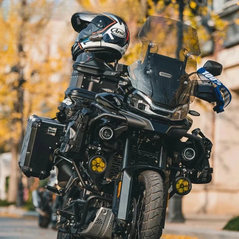 

Screen 51CM/56CM High Quality For CFMOTO 800 MT 800MT MT800 Motorcycle Windscreen Wind Deflectors Windshield Gray