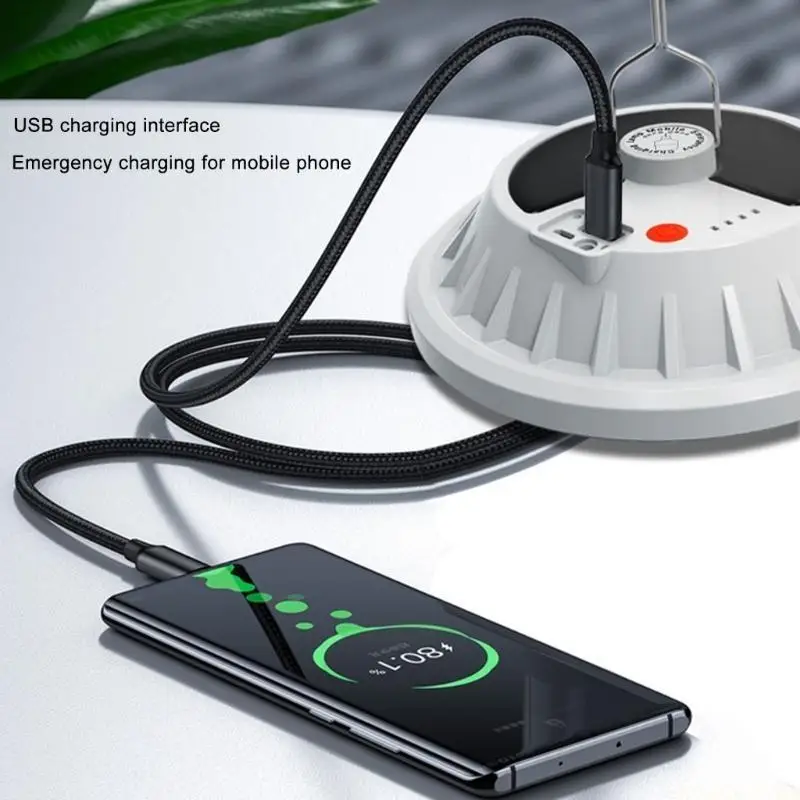 M5TC Portable Solar LED Camping Light Outdoor Waterproofs Tent Light Lamp Emergencies Lights Energy Saving Bulb Lamp Enduring