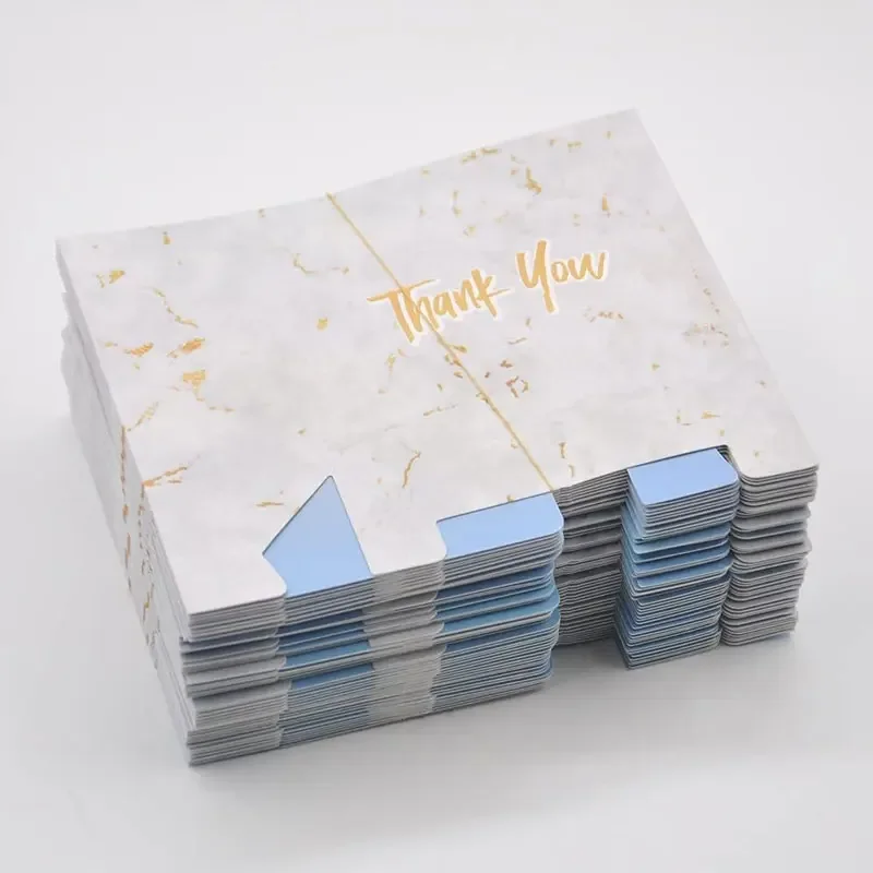 400pcs/lot Marble Pattern Party Favors Candy Box Packaging Mini Gift Bags for Weddings Baby Showers Thank You Bow-tie Gift Box