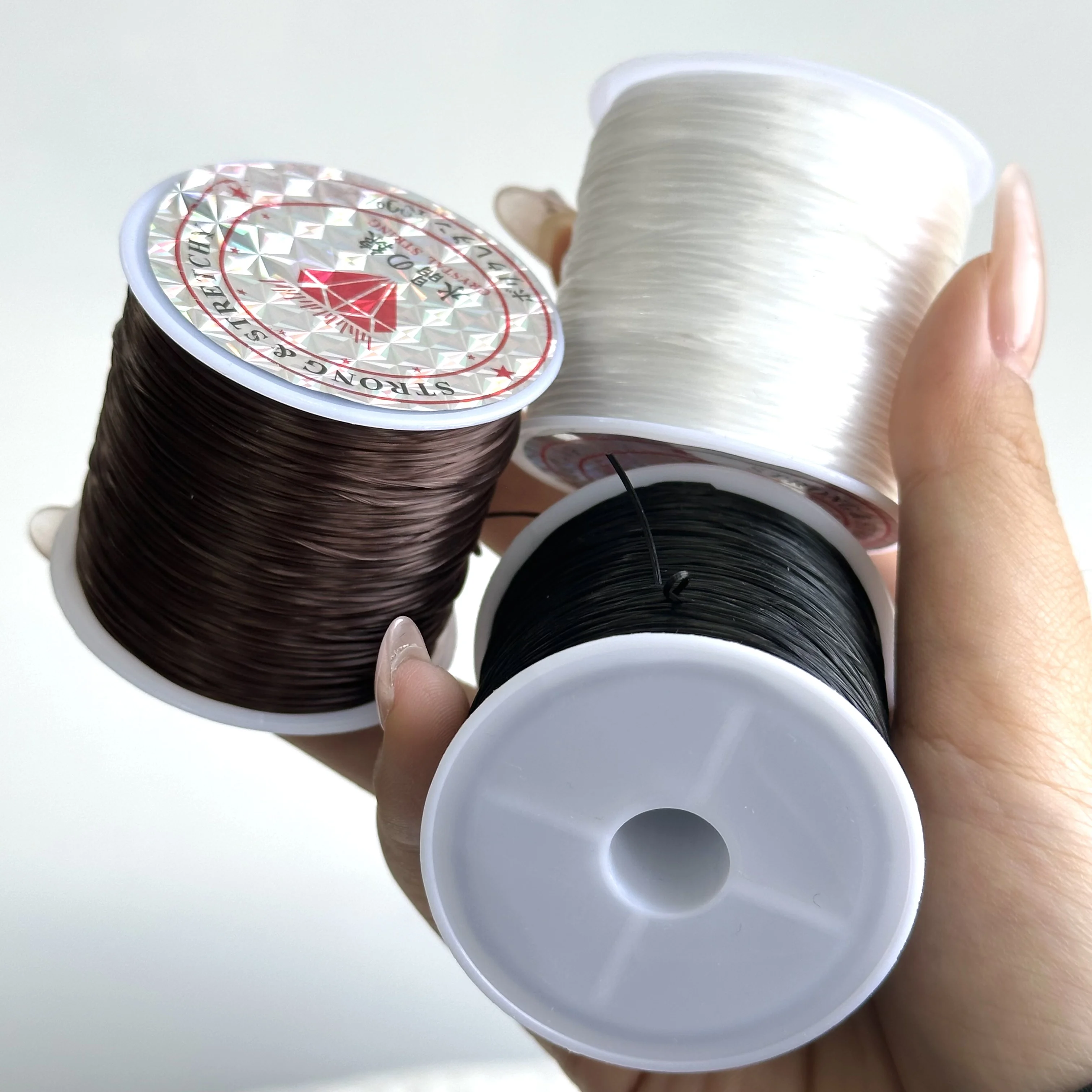 1/3PCS Wig Hair Net Sewing Cotton Thread Weft Hair Extension Weaving Thread New Wig Making Thread