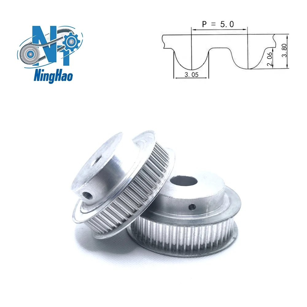 Htd5m 50 dentes polia dentada furo 5/6/6.35/8/10/12......30mm largura da correia 10/15/20/25mm 50t tipo bf polia passo 5m polia dentada