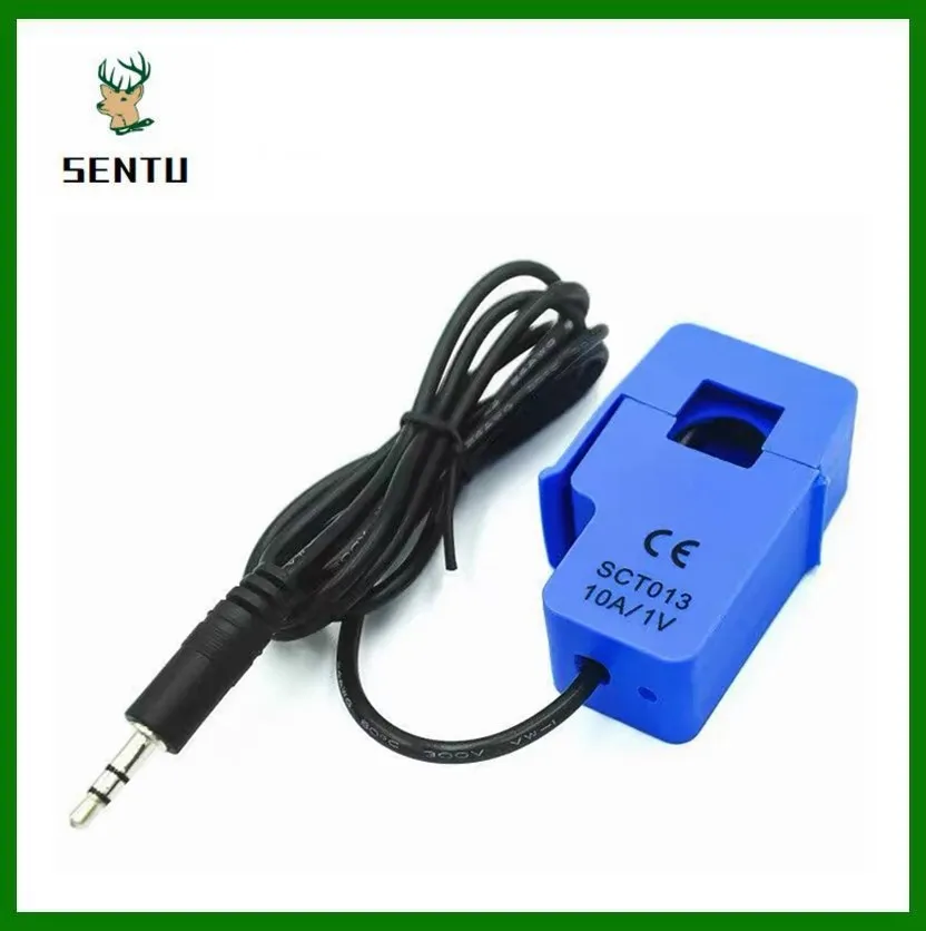 SCT-013-000หม้อแปลง100A 50A 30A แบบเปิด-ปิด SCT013หม้อแปลงกระแสไฟฟ้ากระแสสลับแบบไม่รุกราน