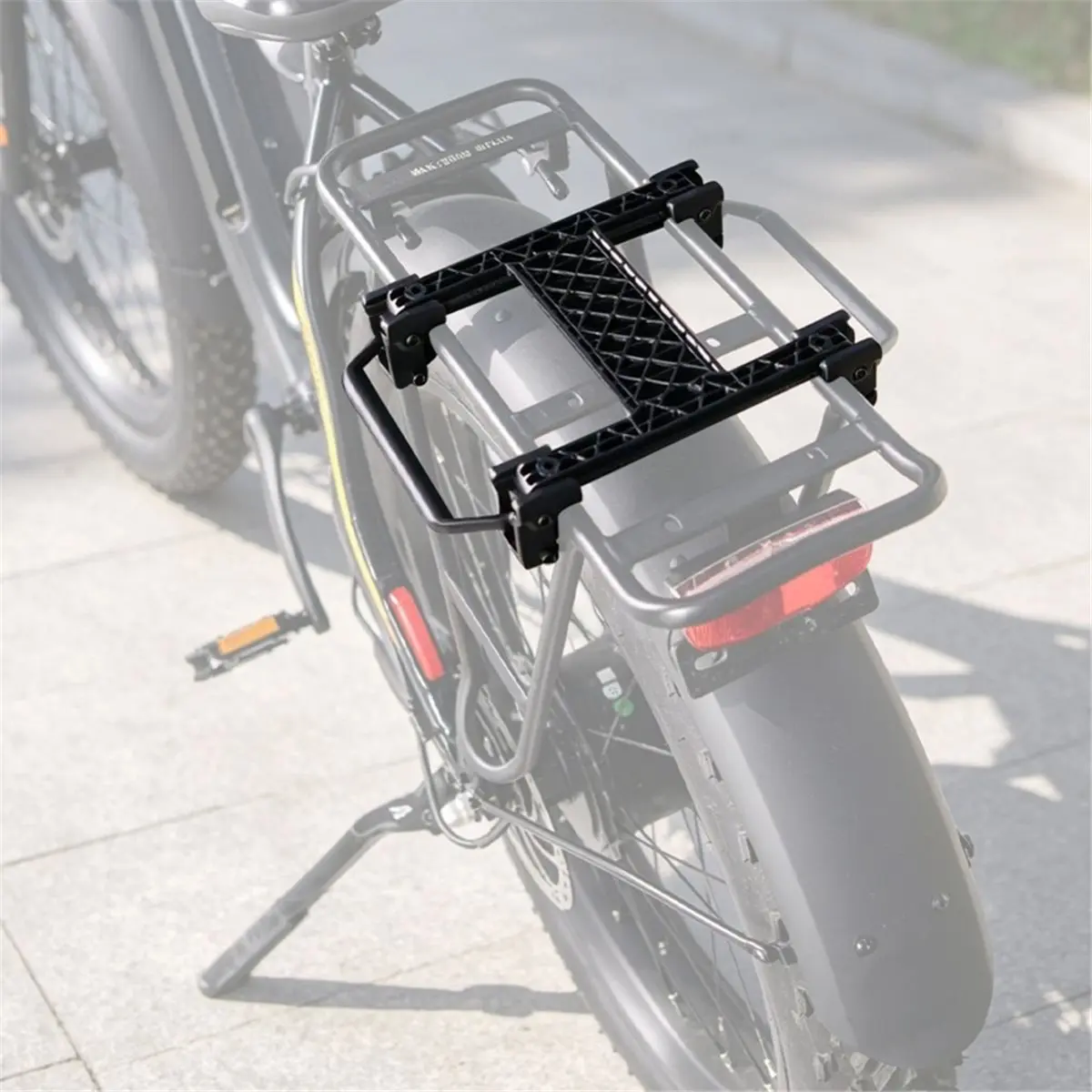PHONE&GEAR E-Bike Quick Release Adjustable Bracket Bicycle Cargo Rack Outdoor Bicycle Accessories