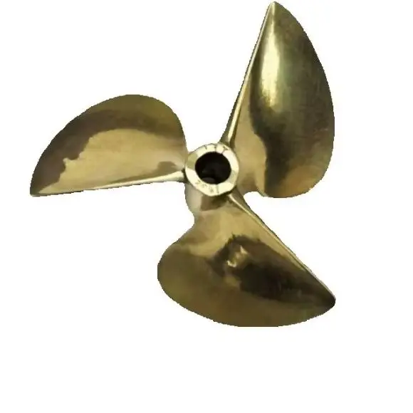 Three-blade propeller (for 7016-6717-7214-1436 TFL copper propeller) racing O-boat ship model