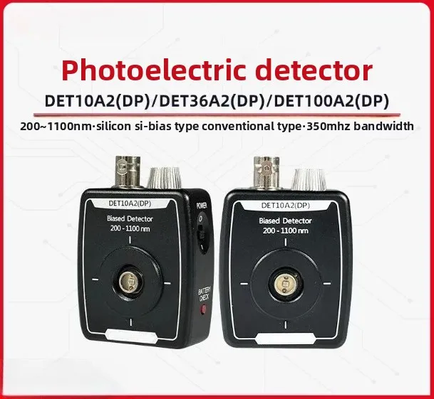 Photodetector: silicon (Si) - bias voltage - conventional type, 200nm-1100nm DET36A2 (DP)