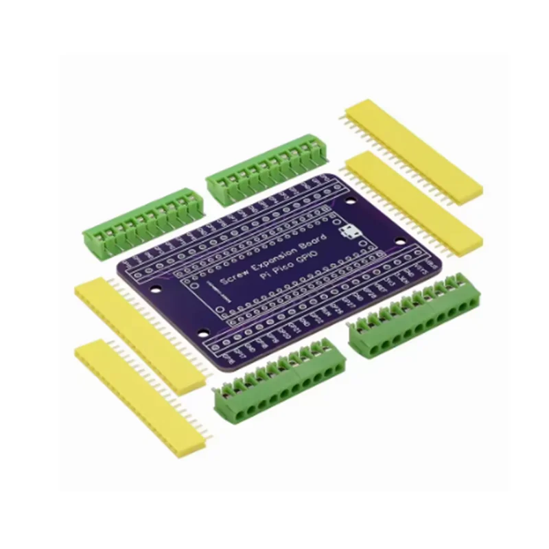 Raspberry Pi Pico لوح تمديد GPIO Breakout تمديد محول على متن الذكور والإناث دبابيس لبيكو